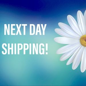 Next Day Shipping on all orders!! 📦
